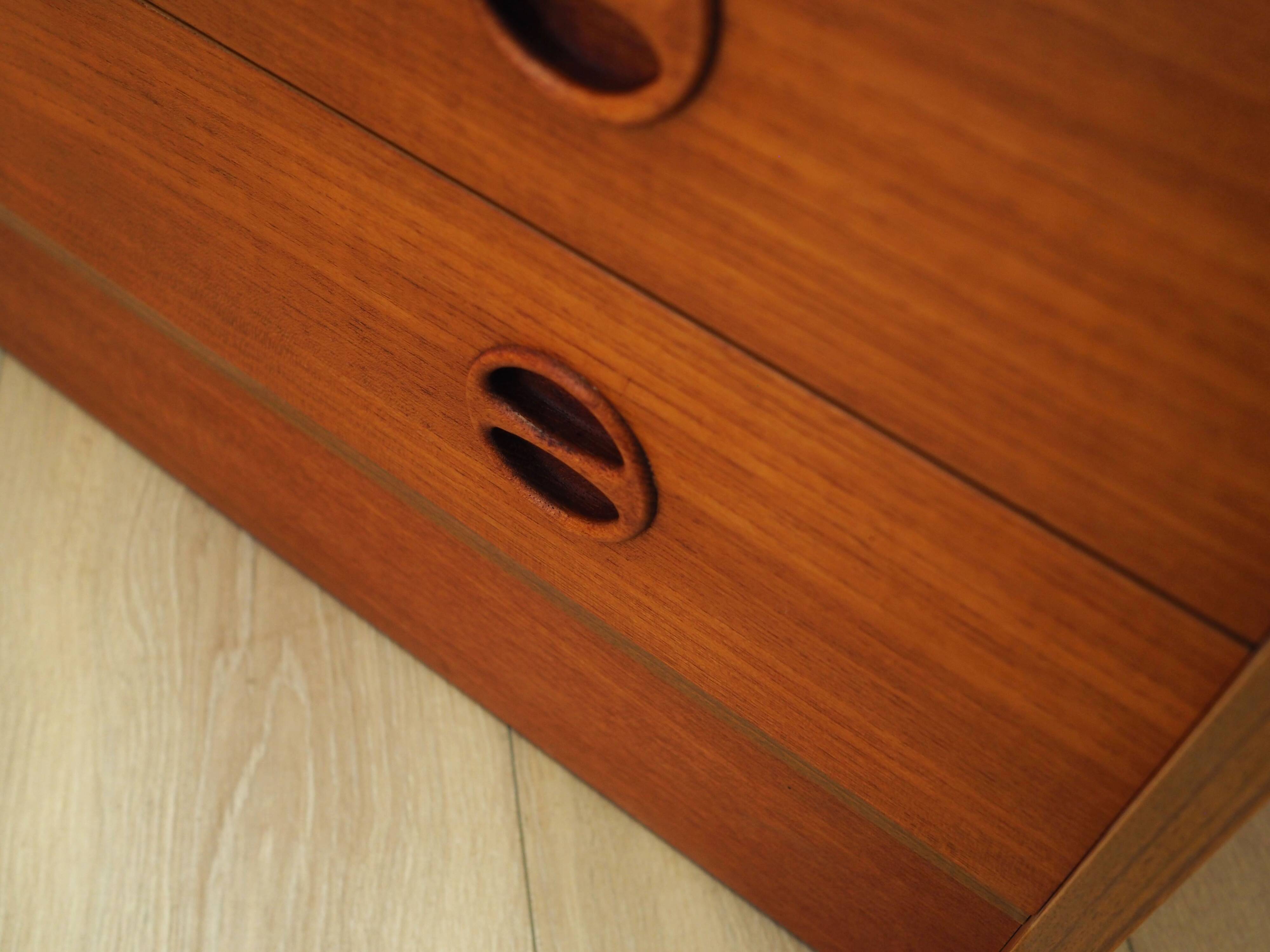 Teak bookcase, Danish design, 1960s, production: Denmark