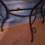 Wrought iron console
