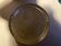 Product BHV empty pocket bottom bubble glass transparent 1960
