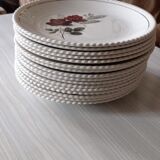 Set of sixteen flat plates