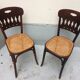Pair of bistro chairs