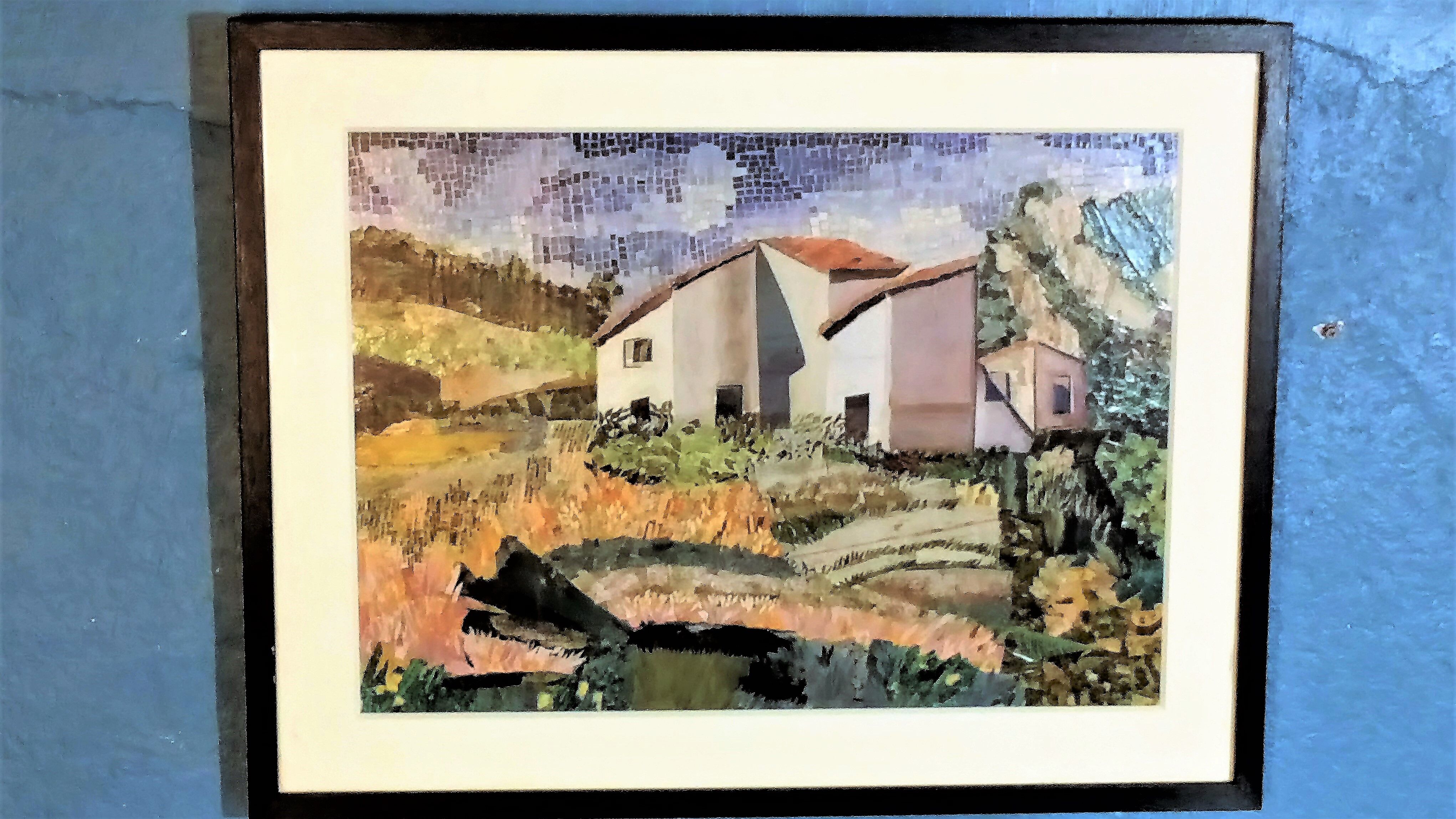 Collage "Pays Basque" 1960
