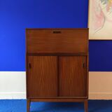Bar furniture from the 60s Scandinavian in exotic teak vintage design