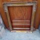 Old Montparnasse frame with keys and gilded leaf - Format 15 P - circa 1950