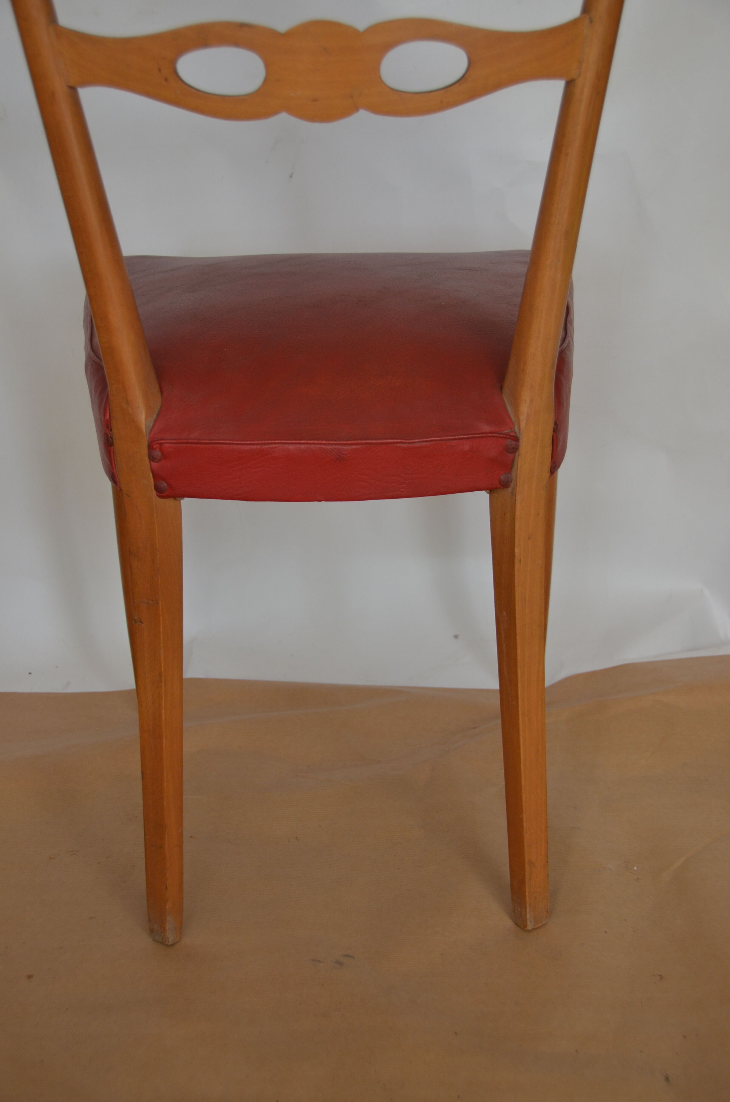 Series of six vintage chairs