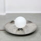 Vintage chrome eye wall lamp, 70s