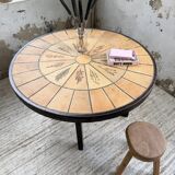 Herbier Capron ceramic dining table