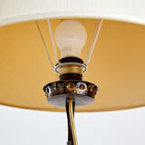 Lampadaire italien en fer forgé