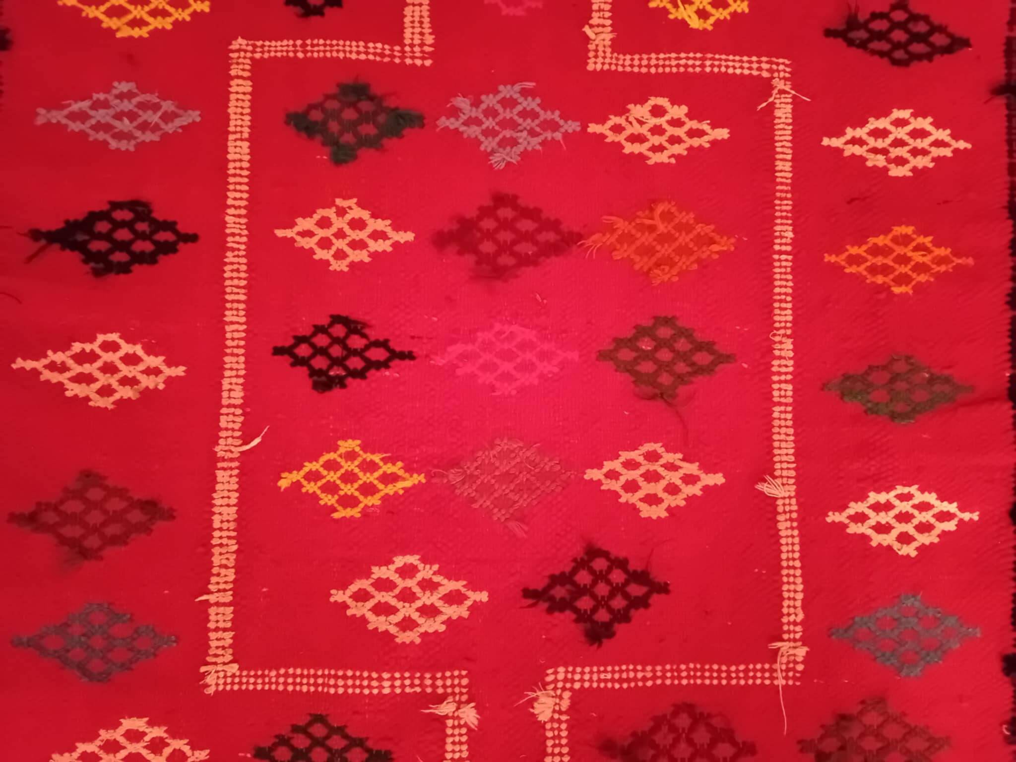 Handmade Berber Kilim 153x93cm