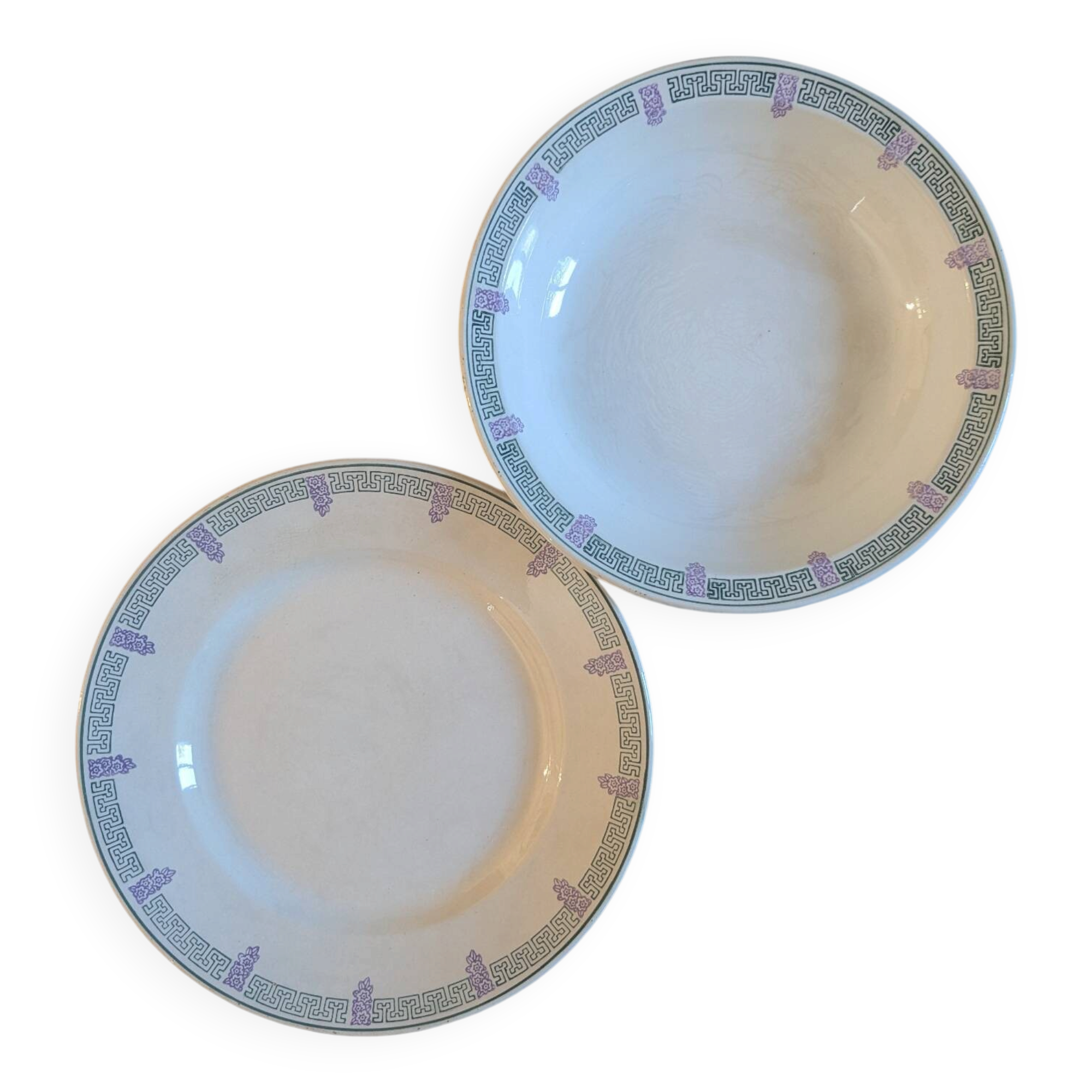 Two Longwy Janina serving dishes
