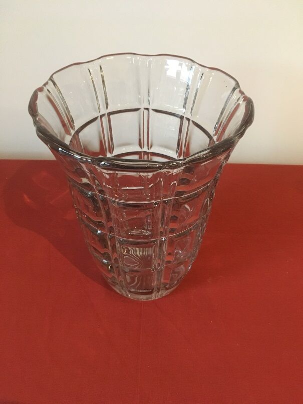 Years glass vase 70s