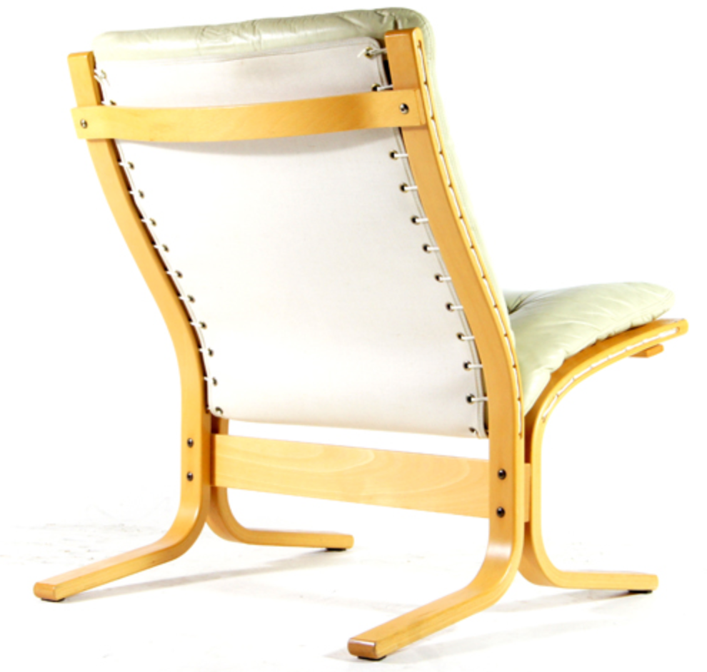 Ingmar Relling Siesta vintage retro leather armchair