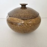 Pot à couvert en grés poterie du bois de Laud - Montélimar