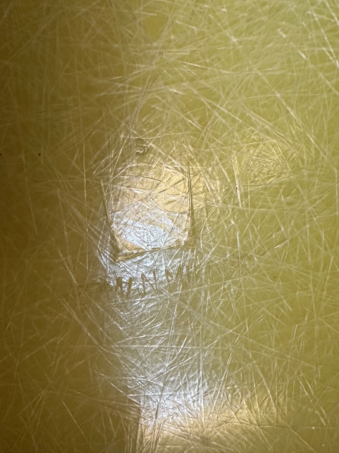 5 original EAMES chairs - HERMANN MILLER 1950