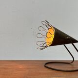 Mid-century German brass table lamp or floor lamp from the 1950s.