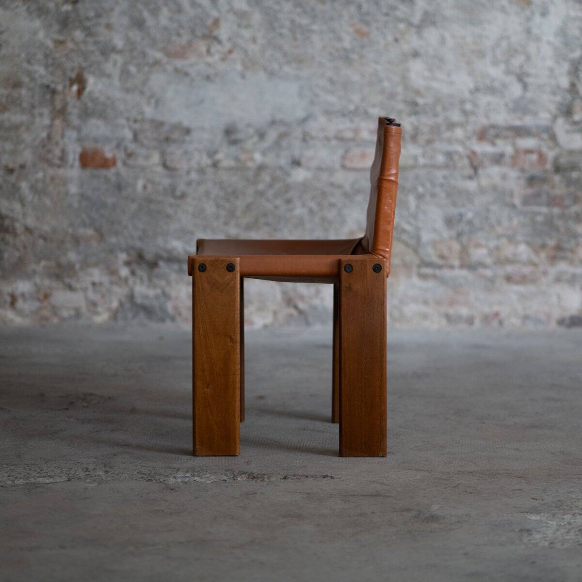 4 Monk chairs by Afra & Tobia Scarpa, 1973