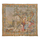 Wall tapestry featuring a pastoral scene.