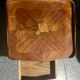 Bedside table in marquetry