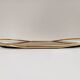 Oval 24k Gold Plated and Bronzed Pink Mirrored Tray by Umberto Mascagni