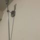 Vintage chrome floor lamp Space Age – 60s/70s