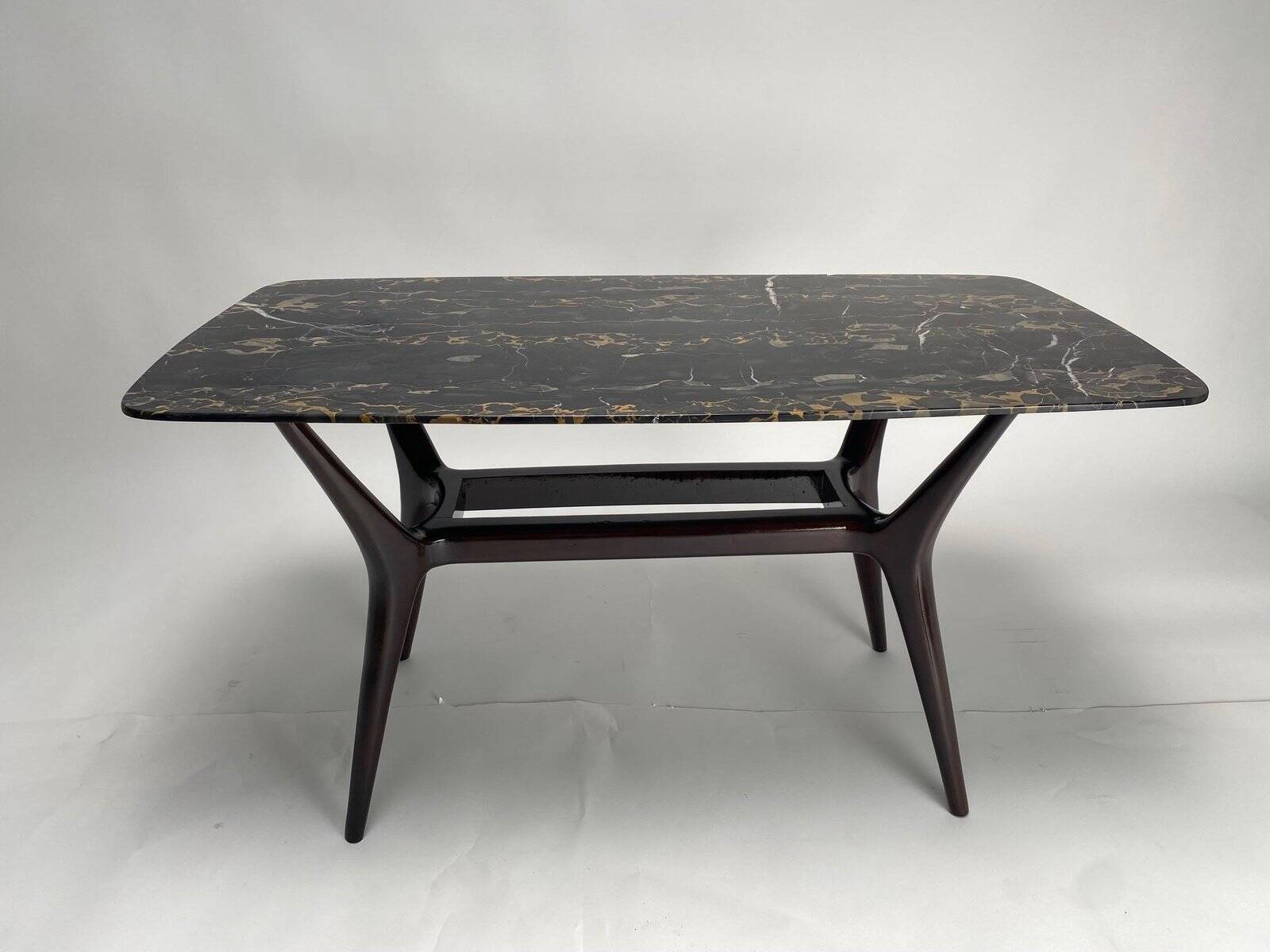 Organic Marble Coffee Table in the style of Gio Ponti, Italy, 1950s