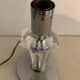 Pied de lampe de table en verre hexagonal 1940 G. Humbert