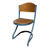 Vintage Souvignet stacking chair