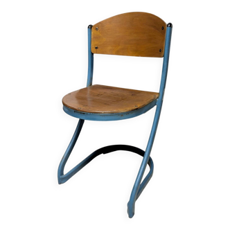 Vintage Souvignet stacking chair