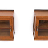 Oak art deco hanging cabinets 1930s