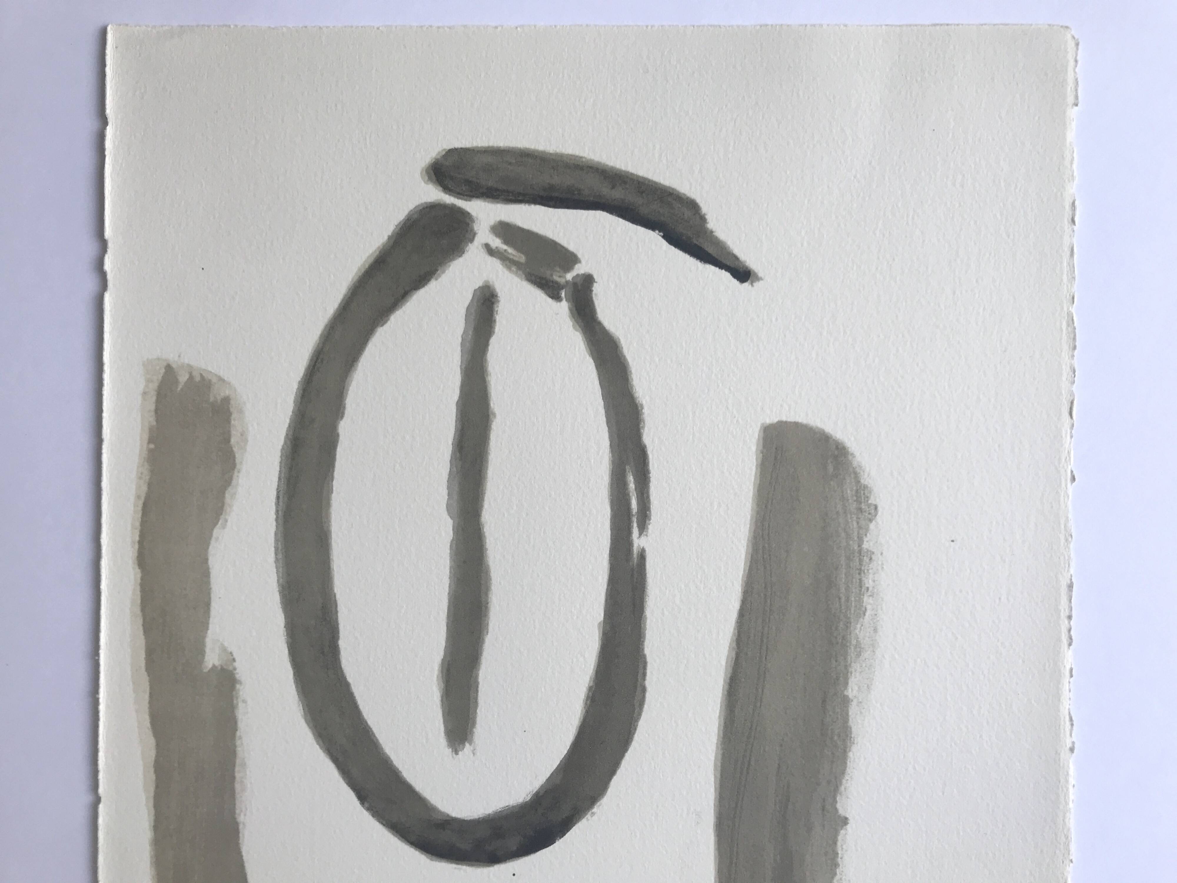 Bram VAN VELDE, Untitled, 1975. Original lithograph signed in pencil