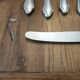 set of 11 silver metal cutlery