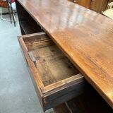 Large corner bar counter from the late 19th century.