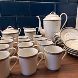 Sologne Porcelain Coffee Service – "Rhapsody" Model - Complete