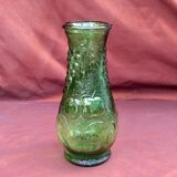Old glass vase manufactured Italian model Constantin dimension: height -27cm- diameter -14