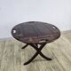 Table en acajou vintage, Angleterre, années 1970.