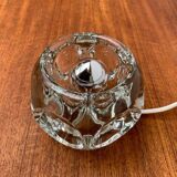 Vintage German glass table lamp by Peill & Putzler.