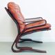 Fauteuil marron Kengu Else & Nordahl Solheim