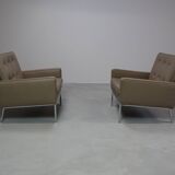 Florence Knoll lounge chairs model 65a for Knoll International.