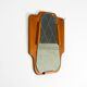1930s Wall Mirror, Teak and Plywood, Abstract Design, Germany