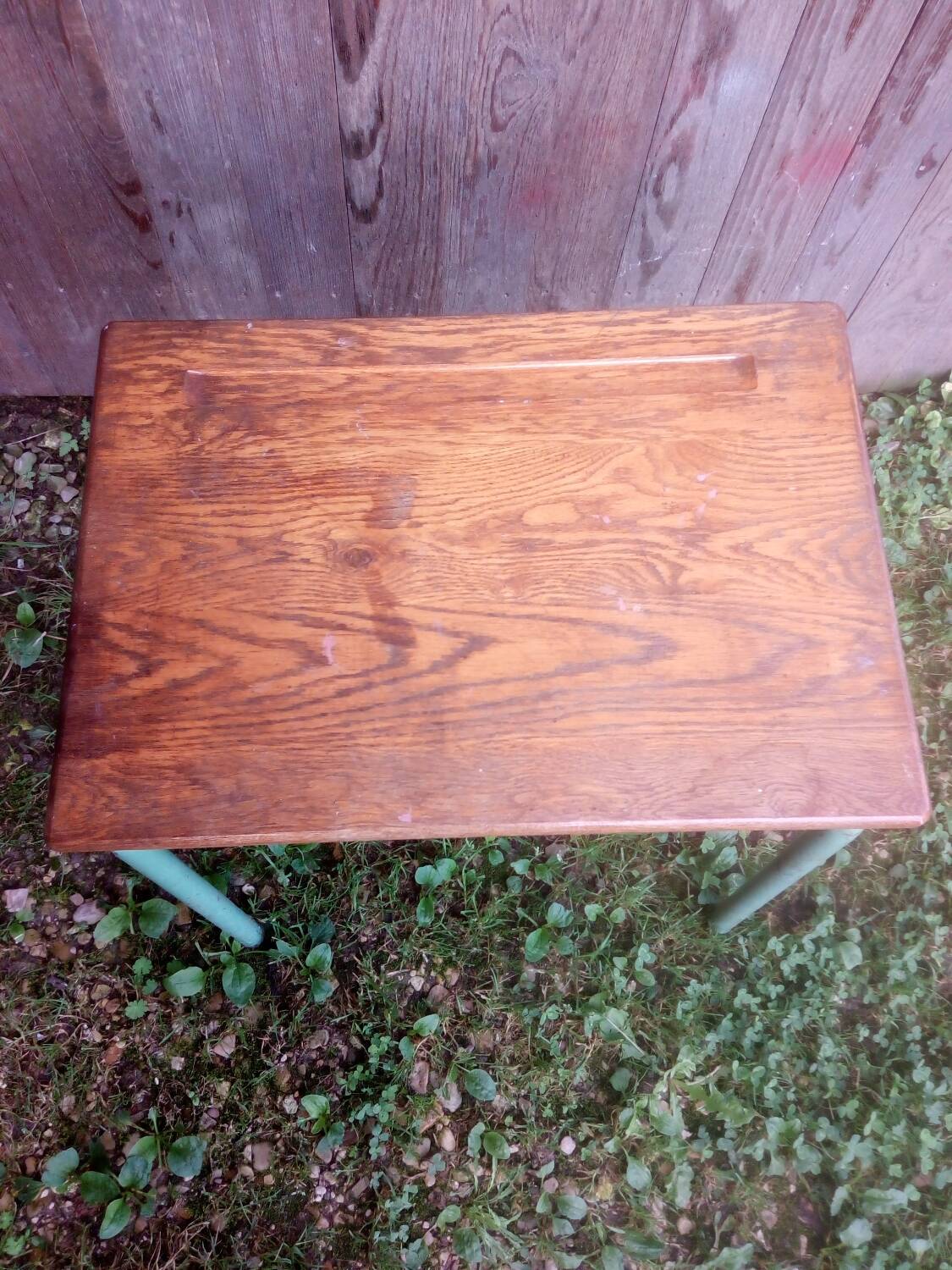 Former mullca mca 321 desk by jacques hitier tube metal & wood