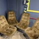 Lot 4 chaises années 70