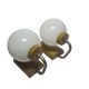 Vintage sconces, Poland, 1970s, set of 2