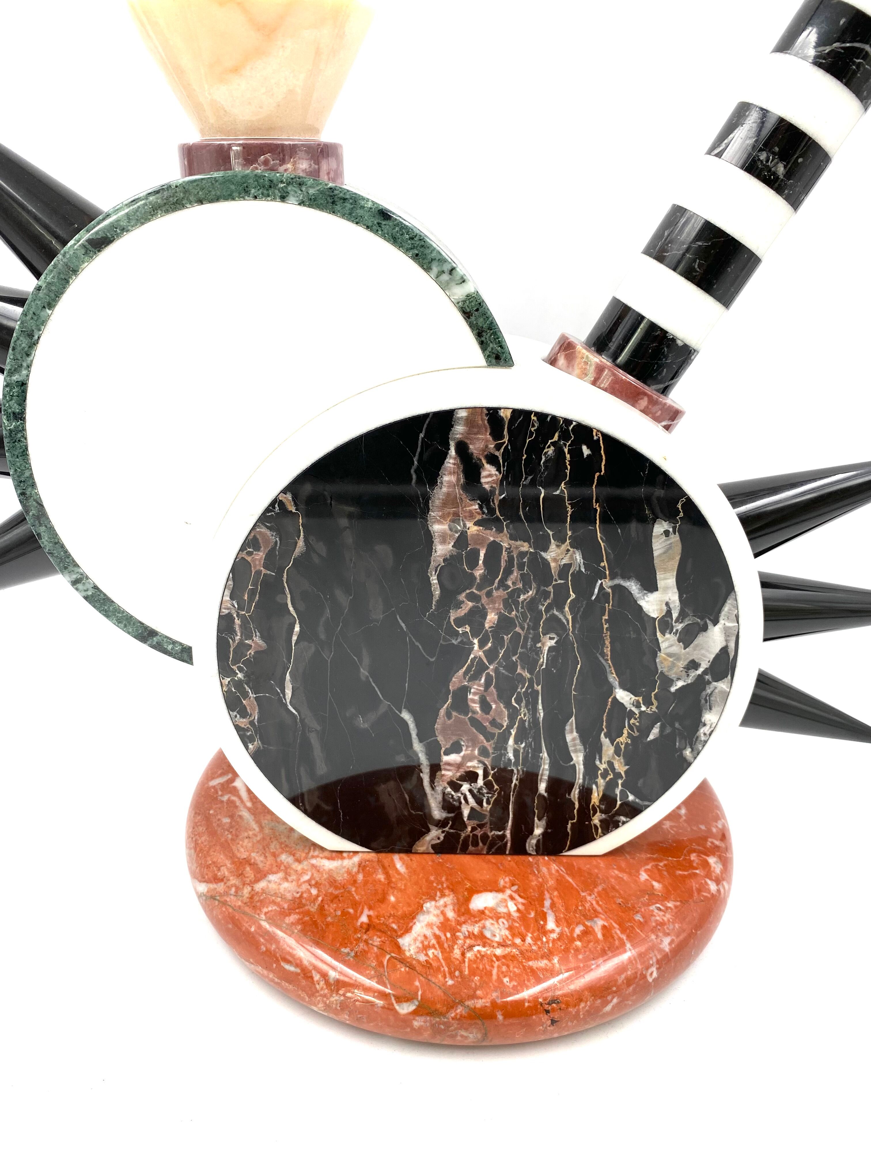 Vase sculptural 'Sholapur', Michele de Lucchi, Up &Up, Carrare Italie, 1985
