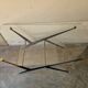 Angelo Ostuni - Coffee table with double glass top - Design 1950
