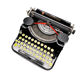 Underwood Portable 4 Bank Typewriter Revised New Black Ribbon 1930