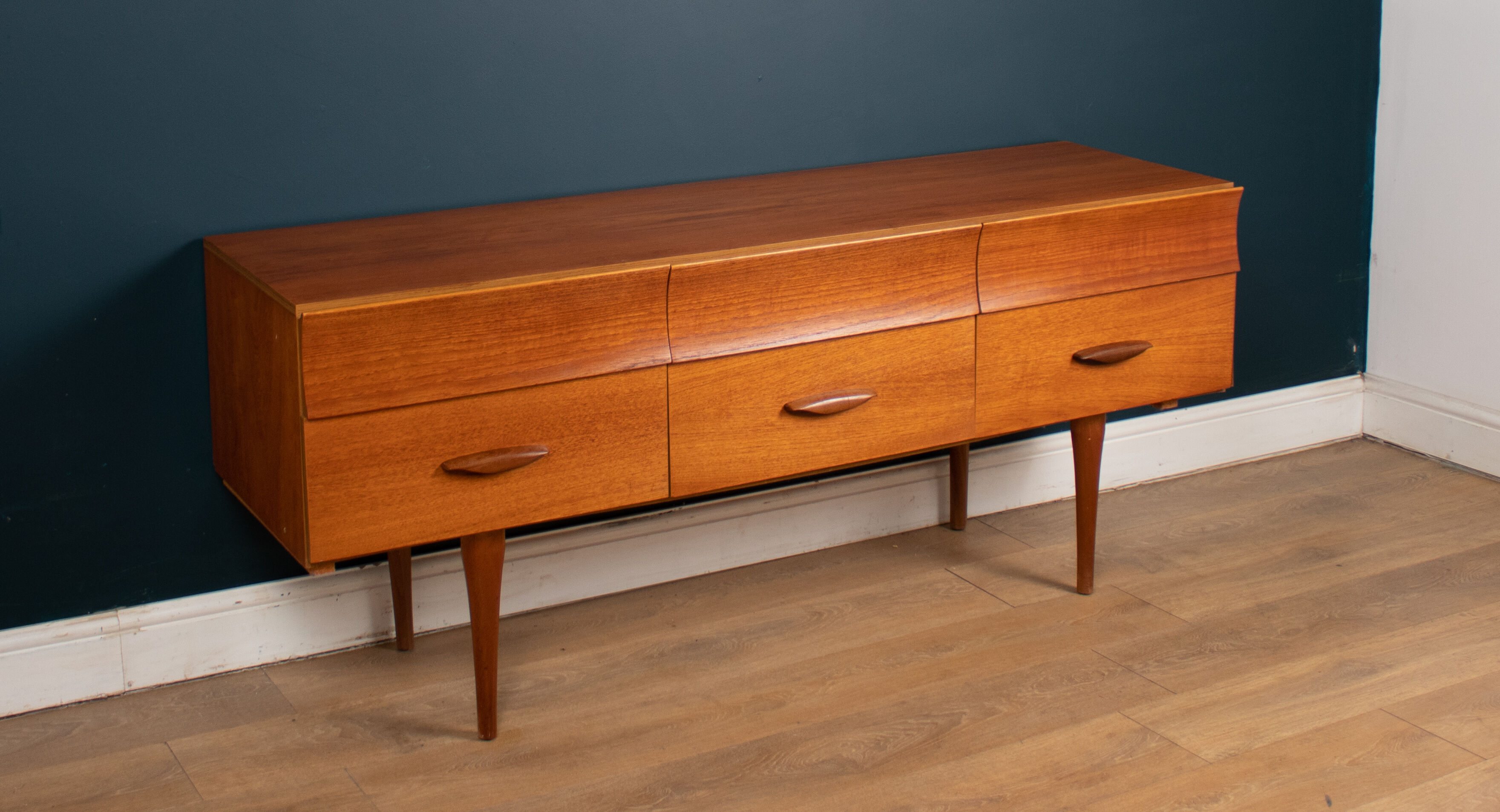 Teak austinsuite short teak sideboard 1960