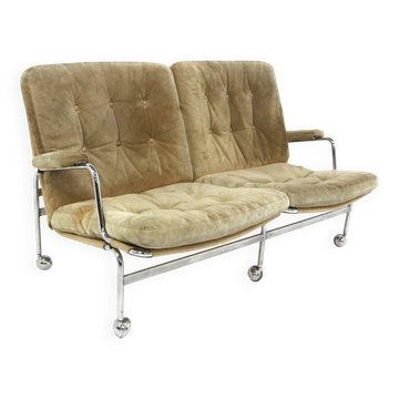 Two-seater sofa "Karin 73" Bruno Mathsson, DUX, Sweden, 1970