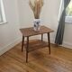 Table d'appoint vintage à double plateau style scandinave