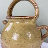 Glazed terracotta jug