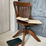"American" oak office chair